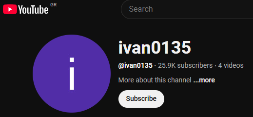 IVAN0135 YOUTUBE CHANNEL